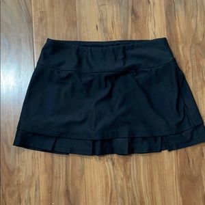 Black Tennis Skirt